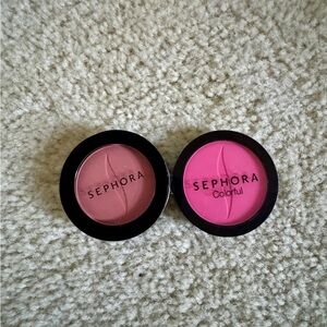 Sephora Pink and Brown  blush Set